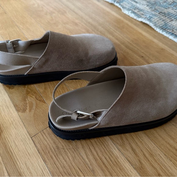 Pilcro Suede Platform Slingback Flats - Picture 4 of 7